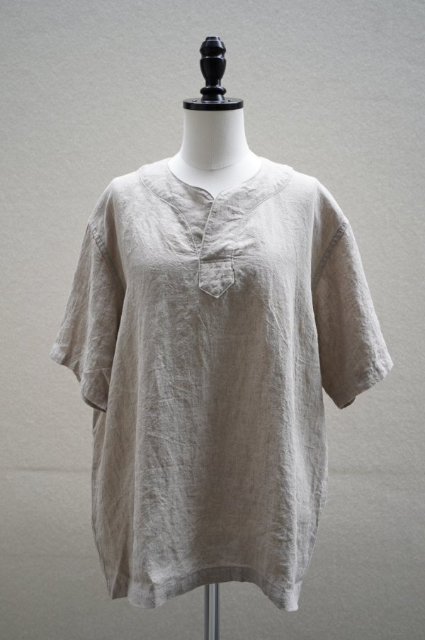 画像1: Sans limite　 ベルギーリネンスクラブ  SH07BH　 col.NATURAL (1)