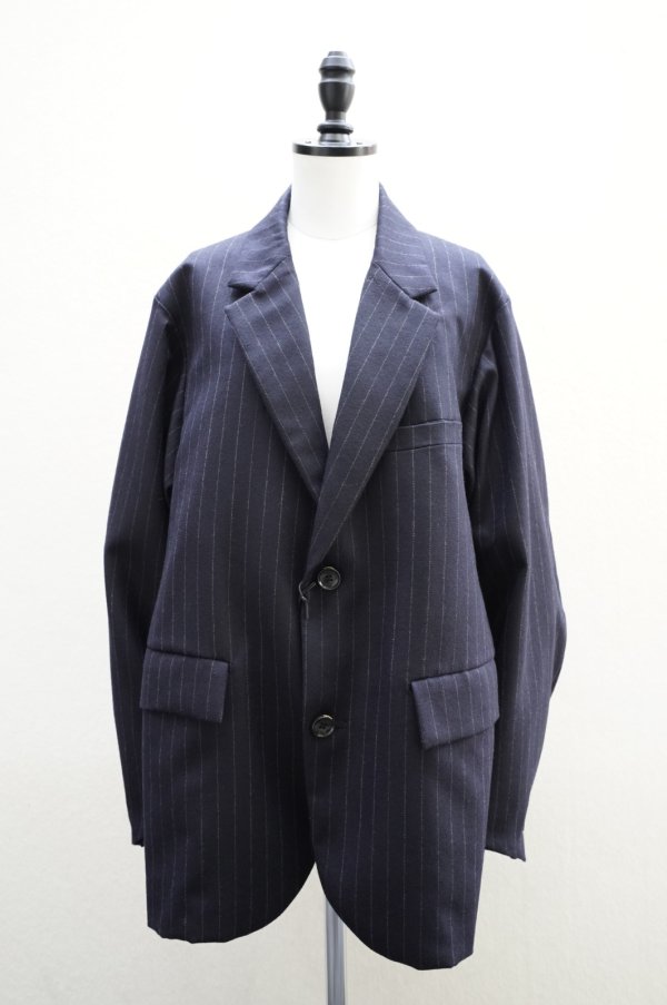 画像1: Oblada  UNCONSTRUCTION JACKET  col.STRIPES (1)