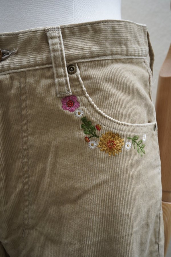 画像2: KYOU  RIVER II - Sulfur Dyed Cords  col.Beige (2)