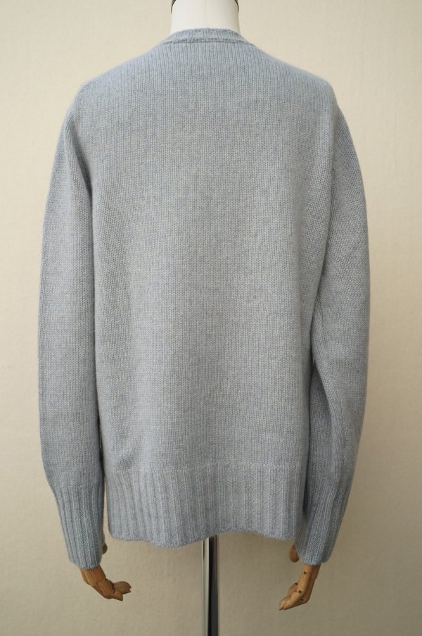 画像6: eleven 2nd   Yak    Round Neck Jumper  col.Frost Blue (6)