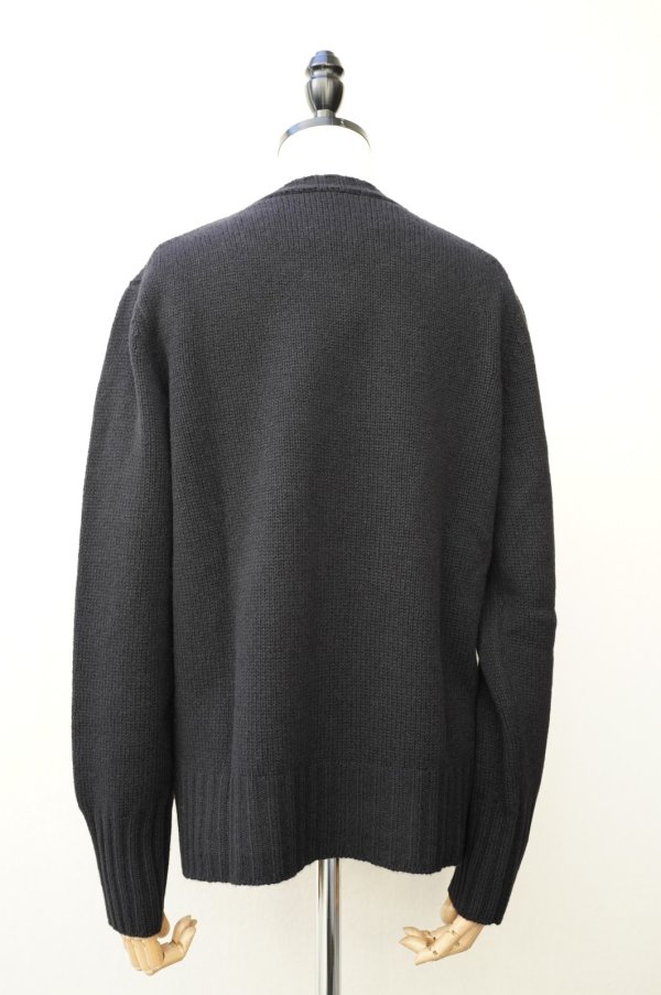 画像7: eleven 2nd   Yak    Round Neck Jumper  col.Navy (7)