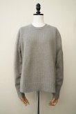 画像1: eleven 2nd   Yak    Round Neck Jumper  col.Mole Grey (1)