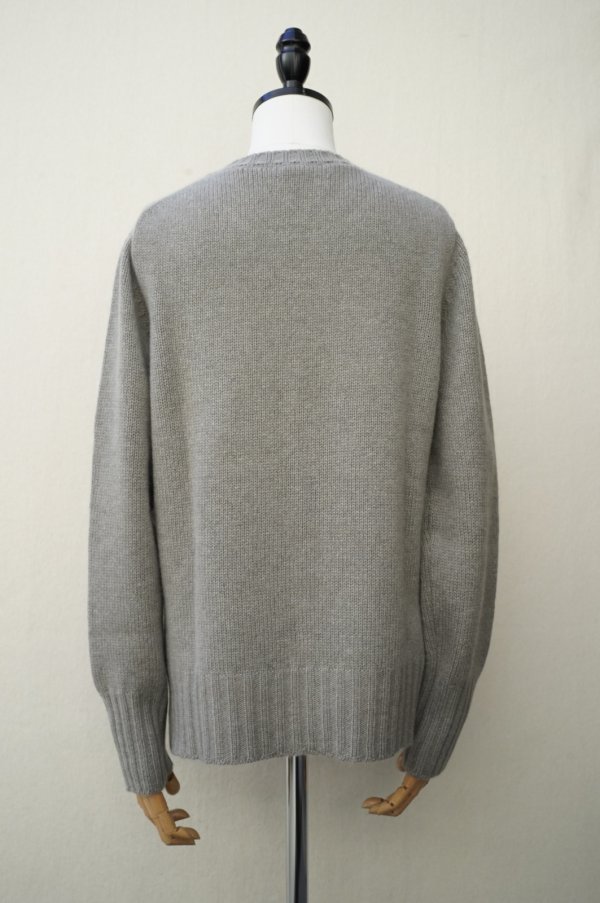画像7: eleven 2nd   Yak    Round Neck Jumper  col.Mole Grey (7)