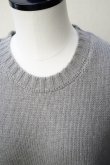 画像2: eleven 2nd   Yak   MENS  Round Neck Jumper  col.Mole Grey (2)