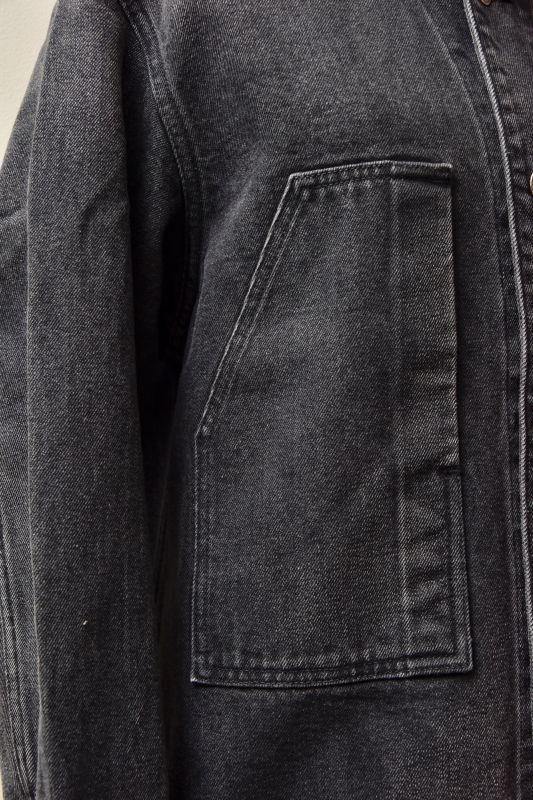 メンズAURALEE WASHED HARD TWIST DENIM BLOUZON - Gジャン/デニム ...