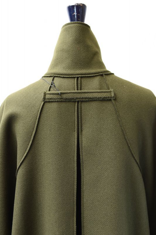 toogood THE FENCER COAT - LAMBSWOOL FELT HWcol.FOREST - rollot