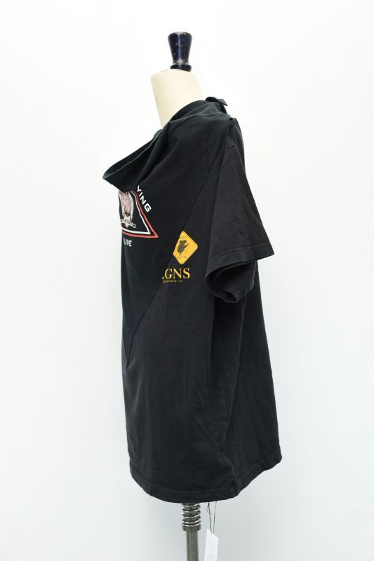 BLESS N゜69 Scarfer T-Shirt col.BLACK - rollot