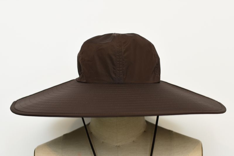 AURALEE×KIJIMA TAKAYUKI HIGH COUNT LIGHT NYLON LONG BRIM HAT col 