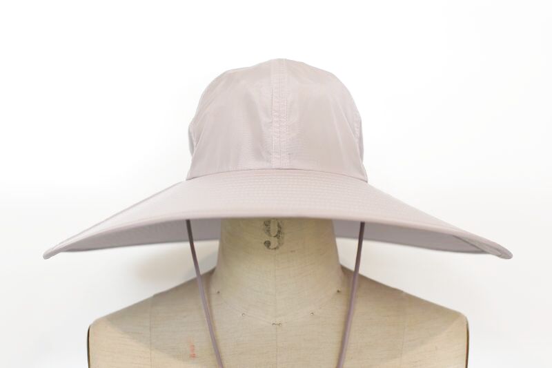 KIJIMA TAKAYUKI×AURALEE HIGH COUNT LIGHT NYLON LONG BRIM HAT col 