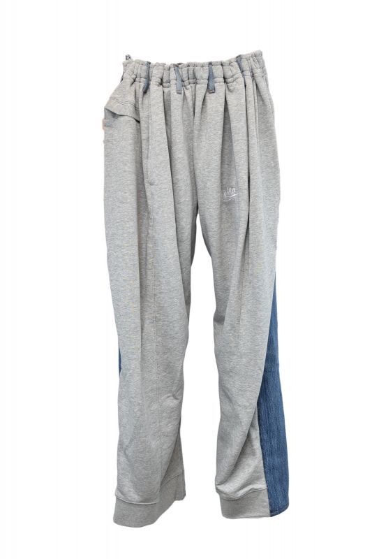 BLESS Over jogging jeans col. light grey / blue denim - rollot