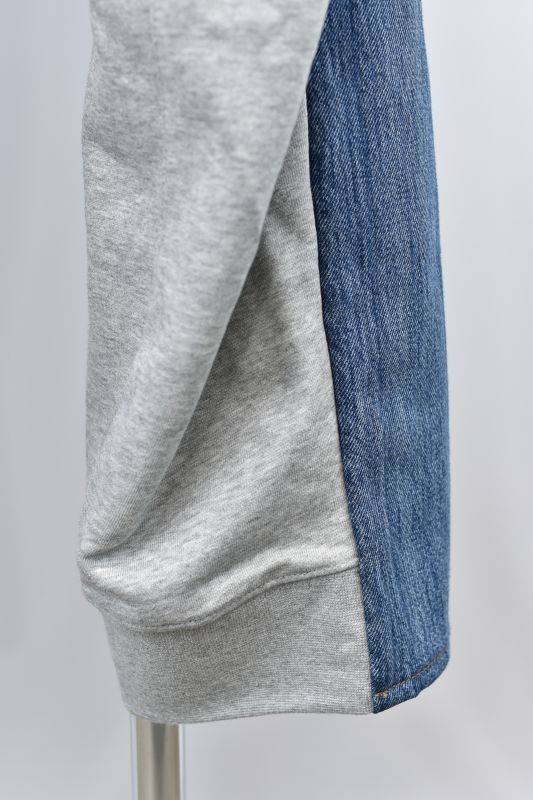 BLESS Over jogging jeans col. light grey / blue denim - rollot