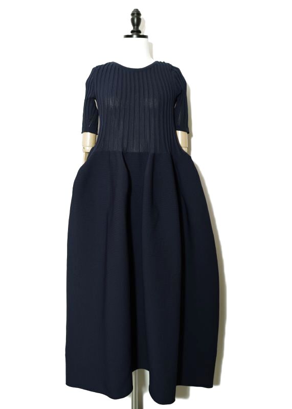 CFCL POTTERY DRESS 1 col.NAVY - rollot