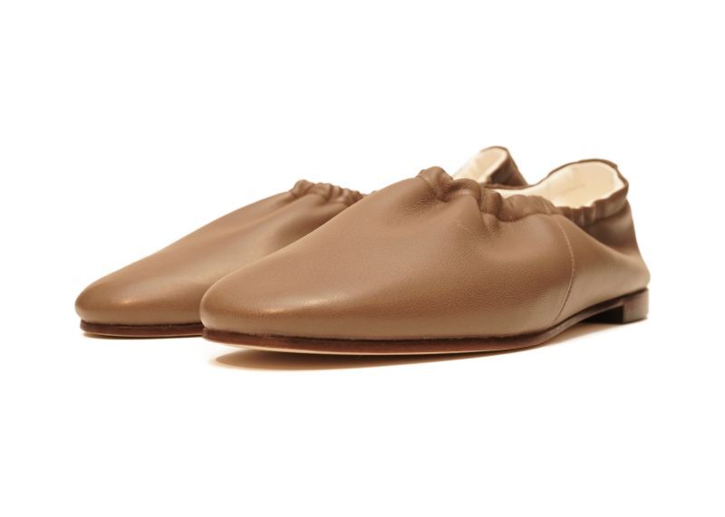 BEAUTIFUL SHOES BALLETSHOES col.KHAKI BROWN - rollot