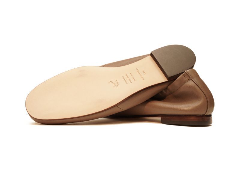 BEAUTIFUL SHOES BALLETSHOES col.KHAKI BROWN - rollot