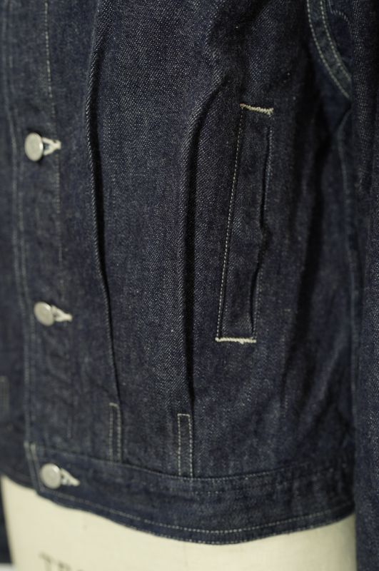 AURALEE SELVEDGE LIGHT DENIM BLOUSON col.INDIGO - rollot